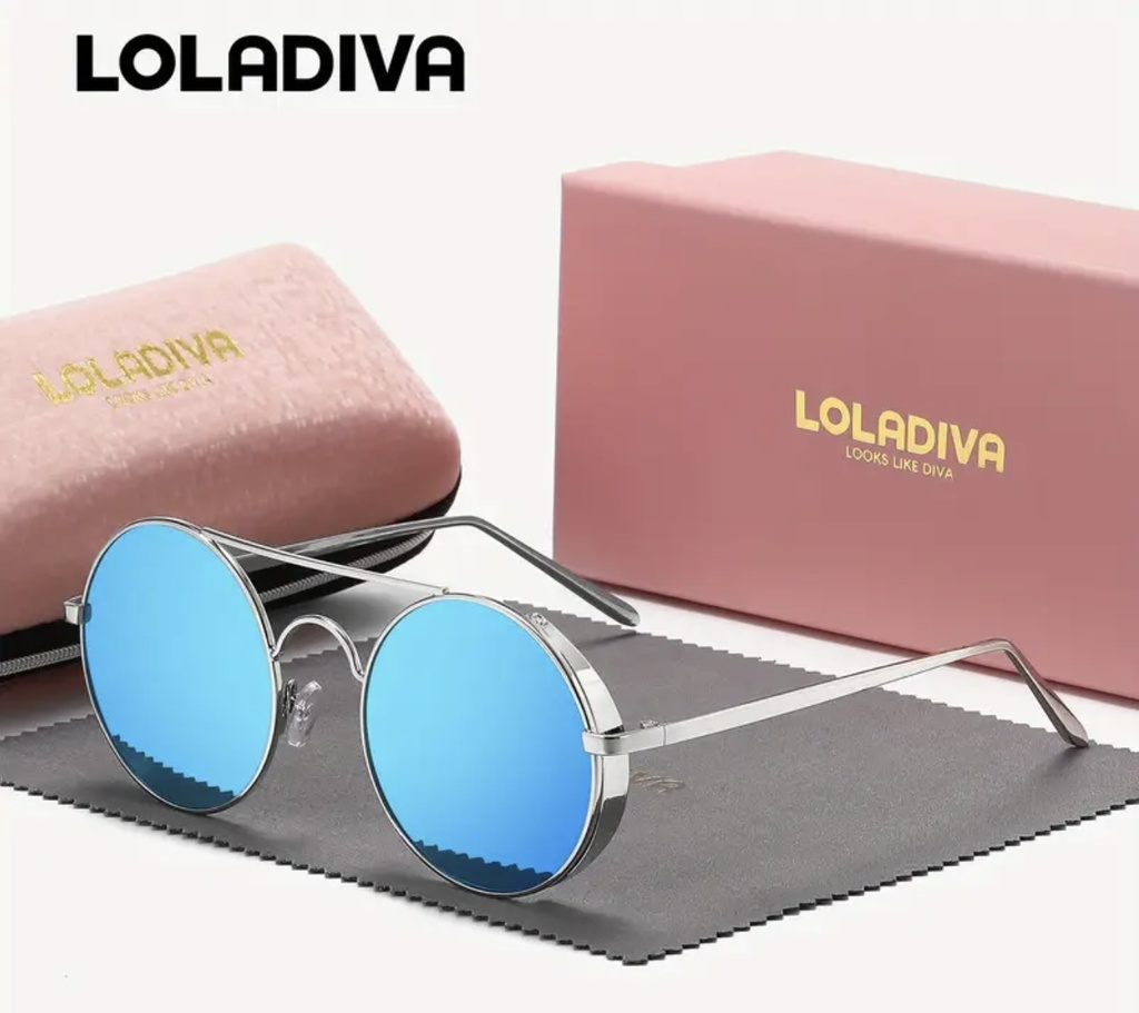 Full frame reflective sunglasses