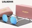 Full frame reflective sunglasses