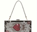 Queen of hearts clutch