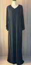 Black Abaya with Sequins