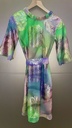 Hand beaded belted thoub Girl dress