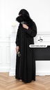 Black honey comb Abaya