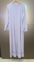 Soft pink Beaded Abaya
