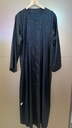 Leopard Print In Black Abaya