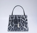 Elegant leopard print sequins bag 