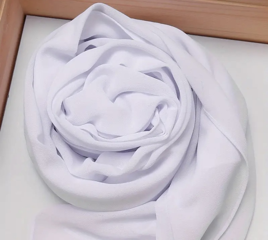 Solid color chiffon silky Shaila 