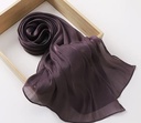 Solid color organza pleated glitter Shaila  
