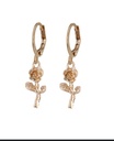 Rose Mini Charm Earrings 