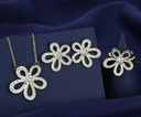 Hollow flower Jewelary  Set