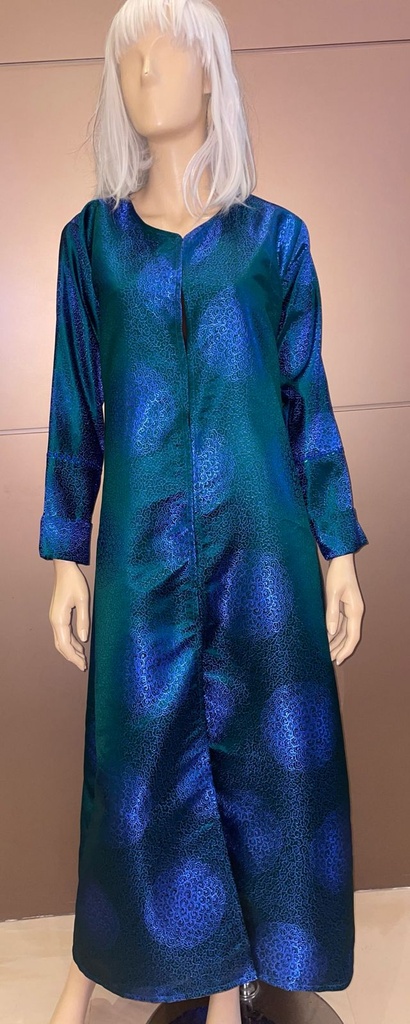 Elegant Blue Abaya