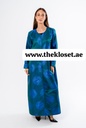 Elegant Blue Abaya