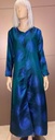 Elegant Blue Abaya