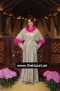 Glam Feather Luxe Kaftan 
