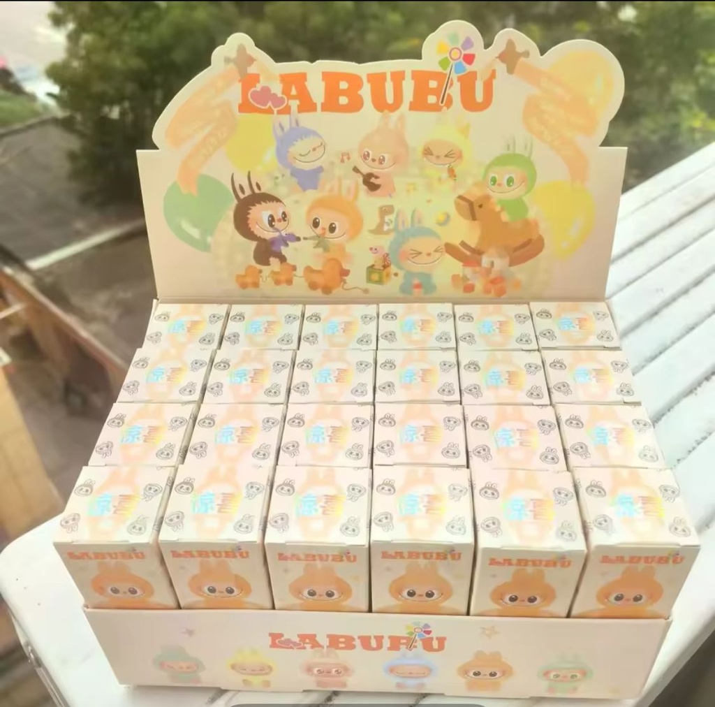 POP MART Mini Labubu Monsters sitting Plush