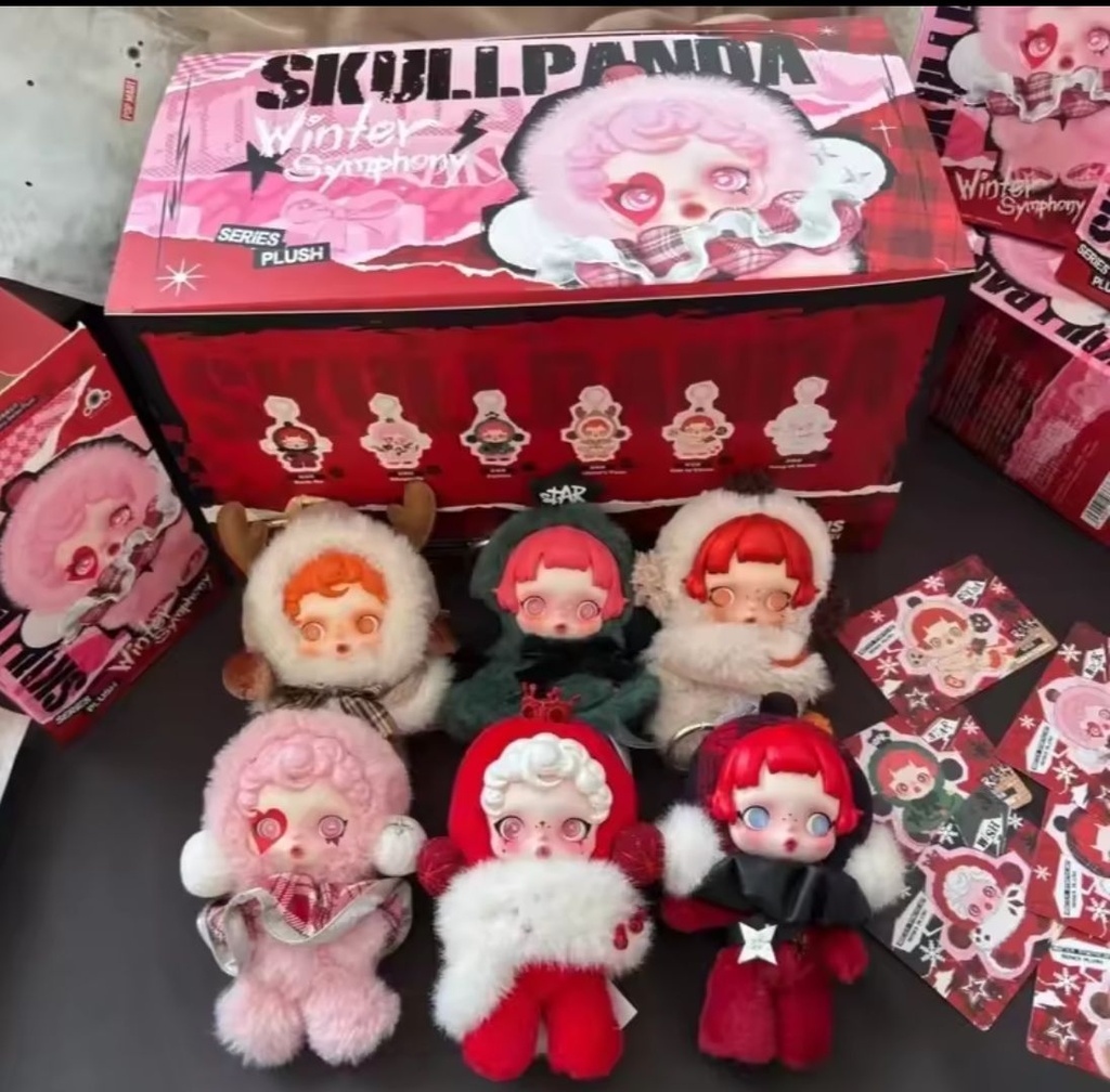 SKULLPANDA WINTER LABUBU