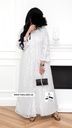 Elegant Lace Abaya With Sheila