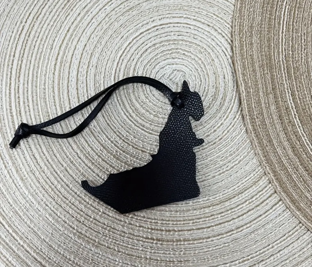 UAE map bag charm