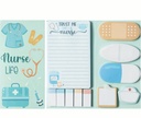 Nurse life sticky note Set