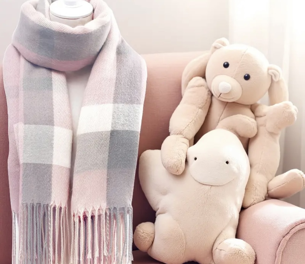 Scottish Plaid tartan shawl 