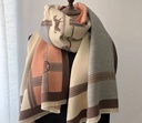 Belt & Horse Jacquard Scarf
