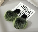 Fluffy faux fur Slippers 