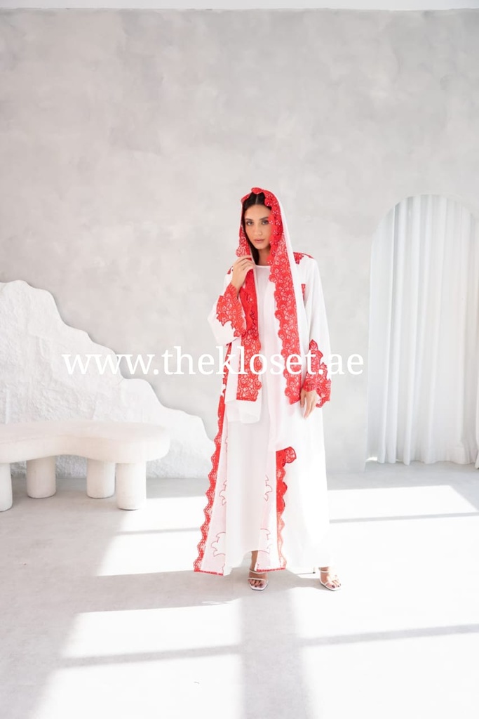 Three piece dress, abaya & shaila