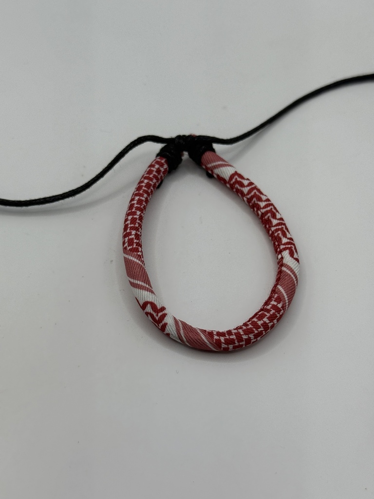 Arabic scarf handmade braided Bracelet  