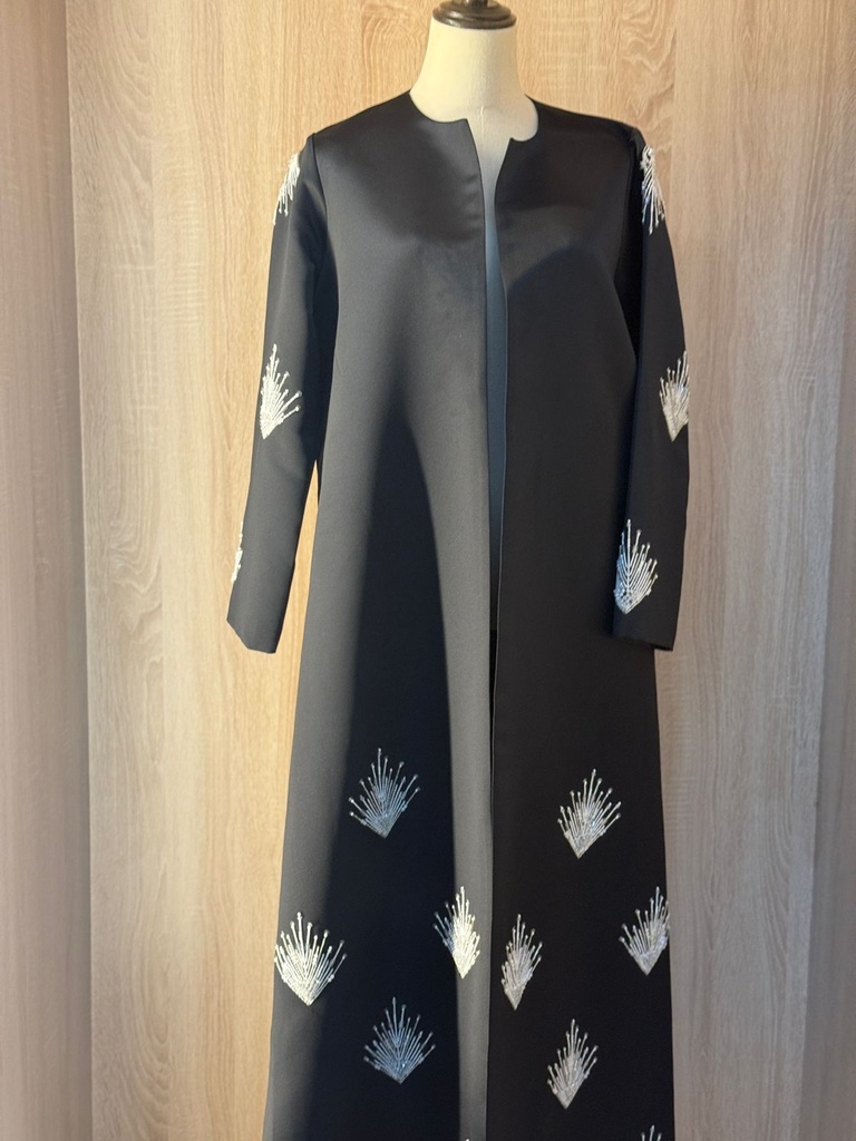 Stylish Black Classic Abaya 