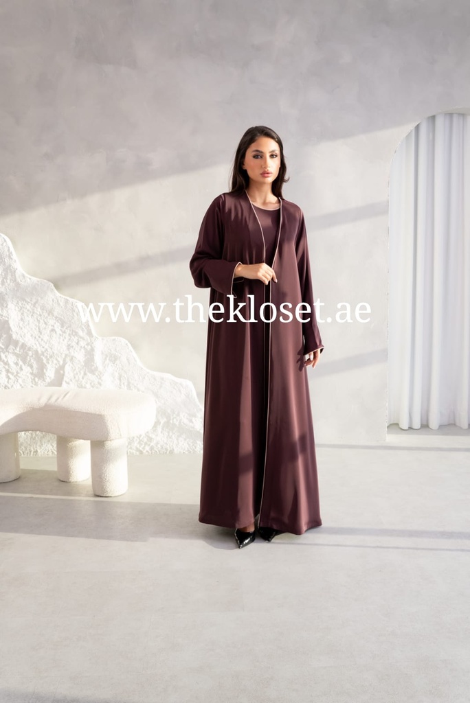 Elegant Abaya With Dress And Shaila
