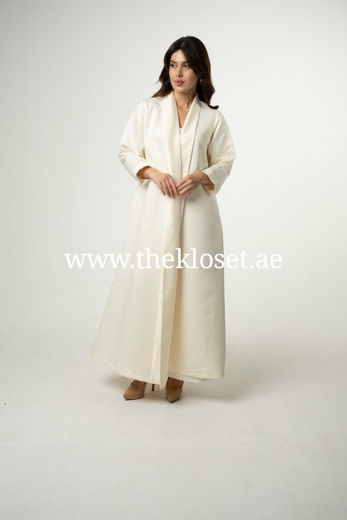 Classic White Abaya