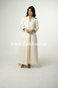 Classic White Abaya