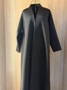 Beads Black Abaya