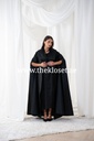 Luxe Draped Collar Abaya