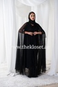 Wedding Crystal Lace Abaya