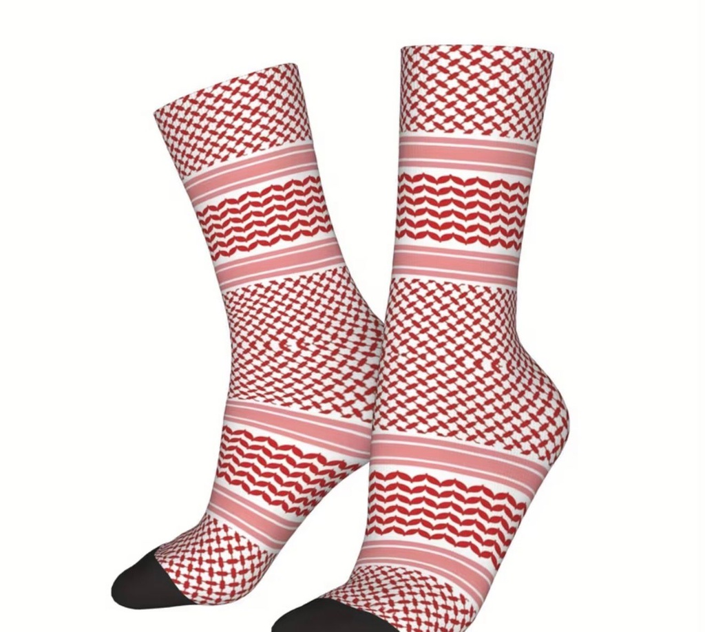 Striped Design with Stars Socks