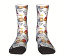 Unisex Medicine Print Socks
