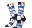 Unisex Socks Computer Printed Design 