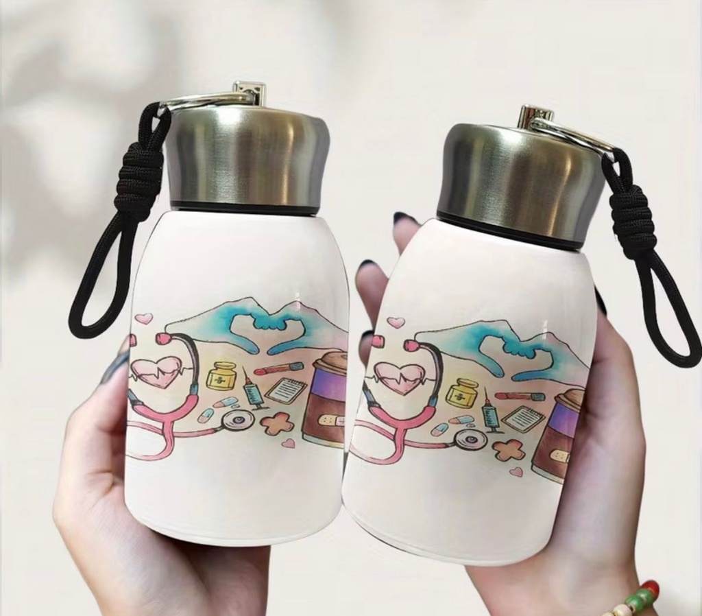 Healthcare-Inspired Stainless Steel Tumbler