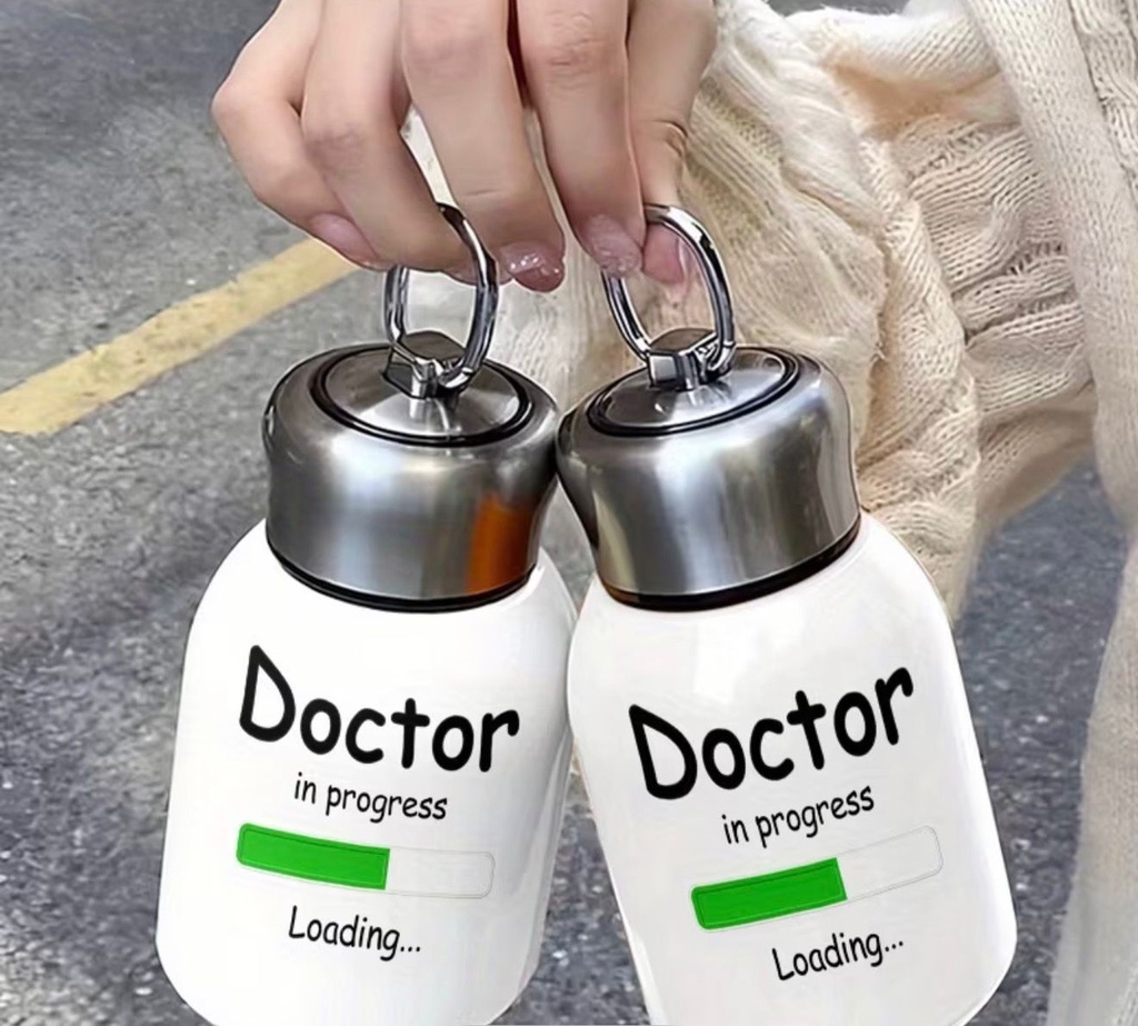 Steel Tumbler With Doctor Progress Bar & Loading Icon