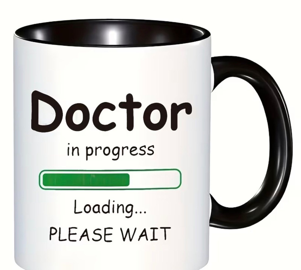 Doctor In Progress Loading Logo Ceramic Mug