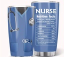 Nurse Stainless Steel Tumbler