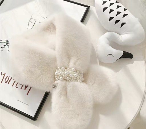 Children Rabbit Pearl Scarf