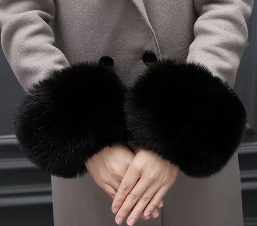 Faux Fur Sleeves for Ladies