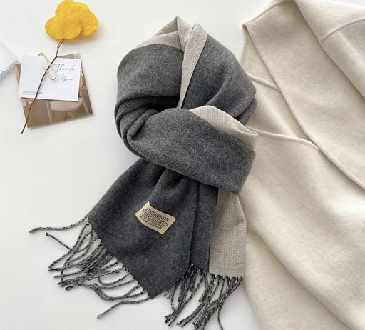 Double Sides Solid Color Scarf