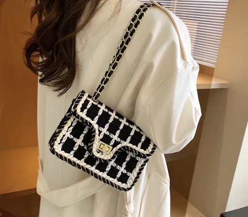 Lattice Crossbody Bag