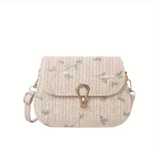 Mini Straw Woven Crossbody Bag