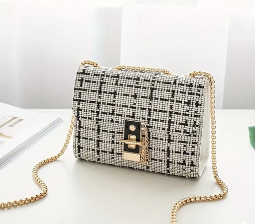 Square Shoulder Lock Bag