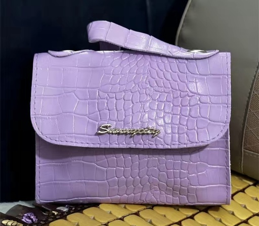 Mini Crocodile Pattern Shoulder Bag