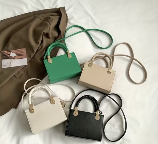 Braided Straps Square Bag