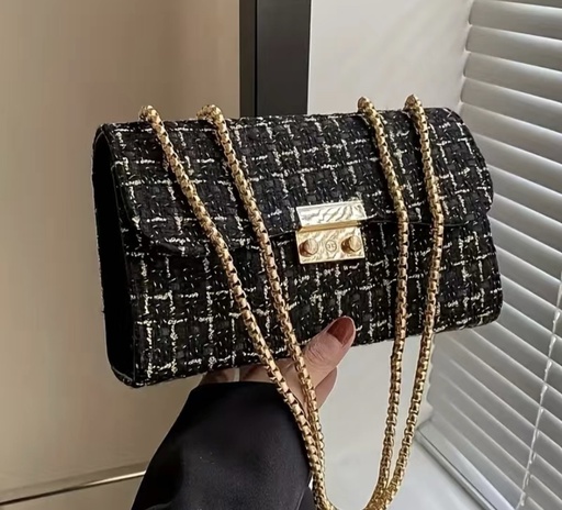 [42779368] Classic pattern Crossbody Bag
